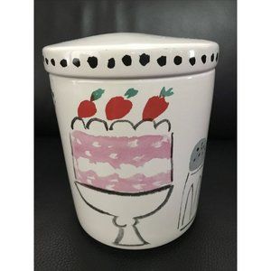 KATE SPADE NEW YORK Lenox Cookies Time Cookie Jar.Discontinued